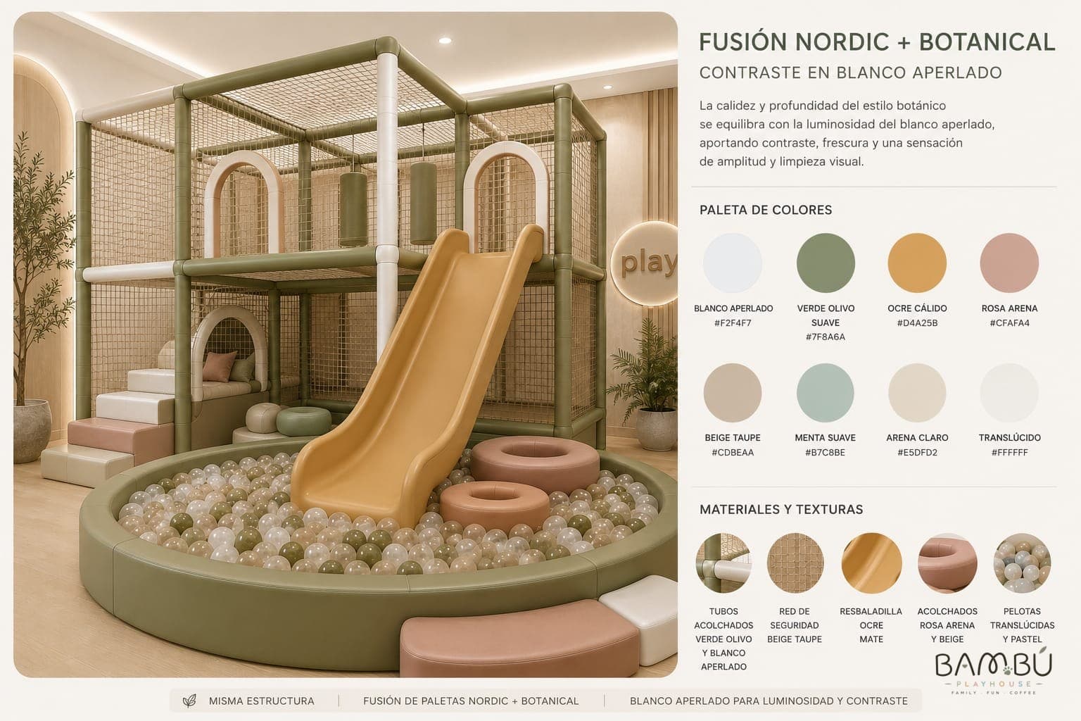 Bambú Playhouse — instalaciones