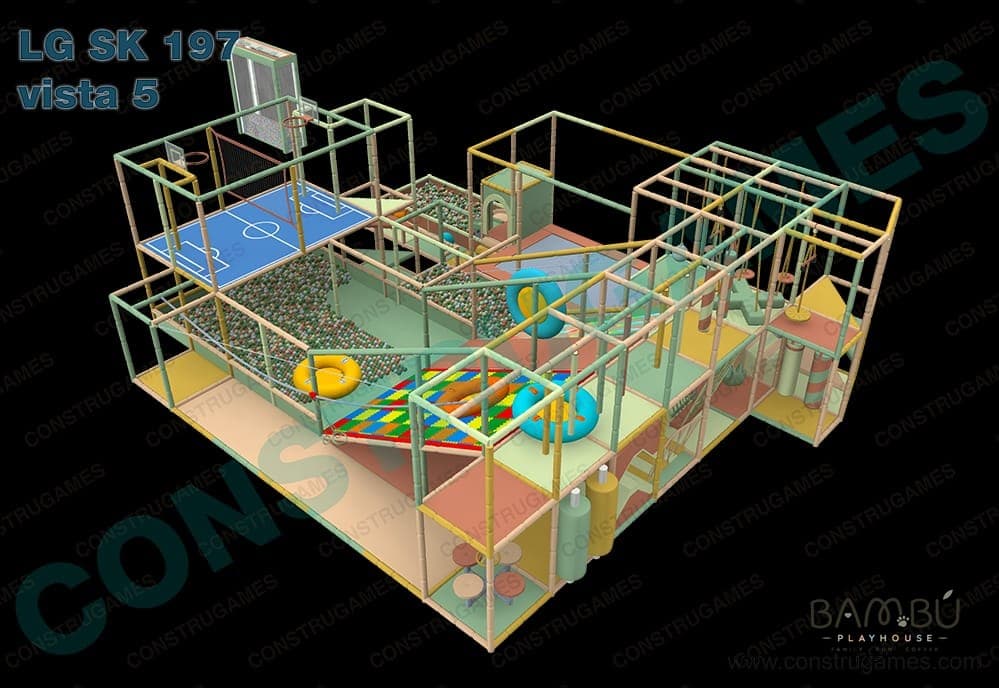 Bambú Playhouse — instalaciones